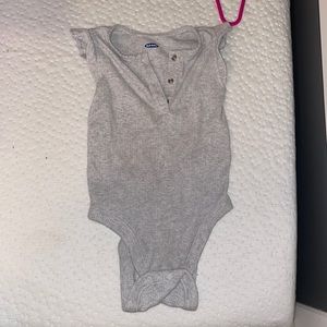 Grey girls onesie